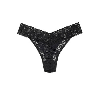 Slim Band Thong Black的图片