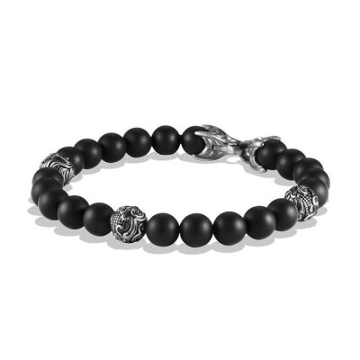 Spiritual Beads Onyx Bracelet by David Yurman