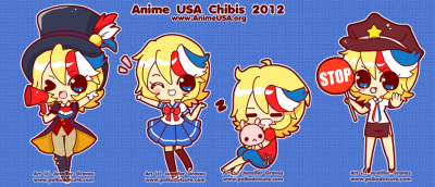 Anime USA 2012 Chibis