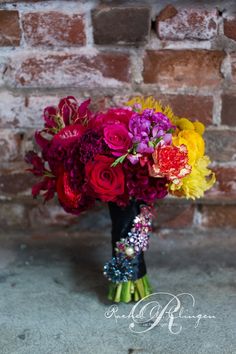 Vibrant bouquet.