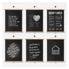 walllab | roll up chalkboard