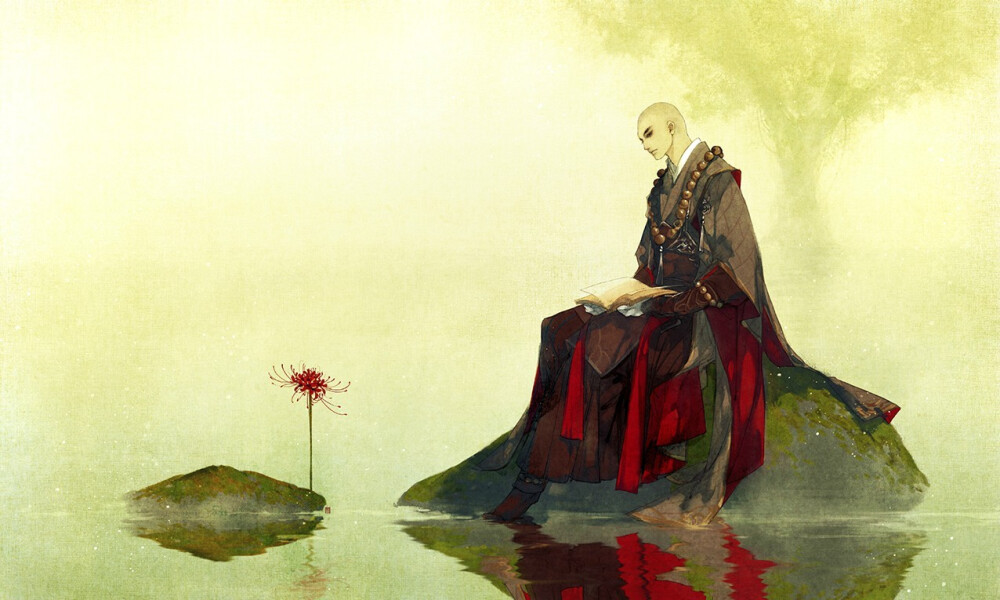 【曼珠沙华 】YIN {伊吹五月画作} [剑侠情缘叁 — 少林] 点开大图
