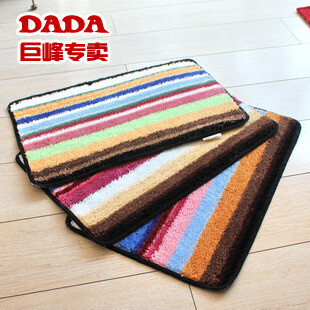 大达条纹系列地毯 超值特价厨卫地垫地毯 随机精品条纹绒面地毯