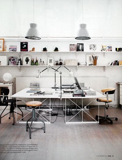 Luscious design: Inspiration to decorate your office, workshop, studio or craft room