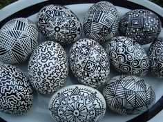 Pysanky eggs