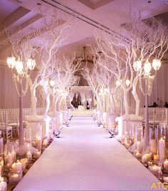 gorgeous ceremony decor