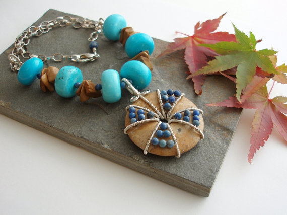 Sand and Sea Necklace - 50% discount