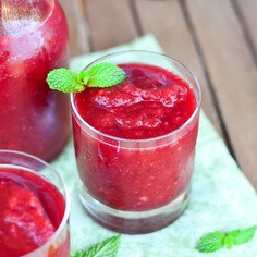 Cherry Berry Frozen Mojito