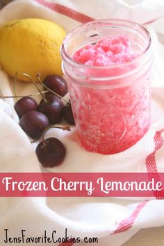 frozen cherry lemonade