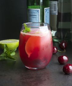 Cherry Mojito