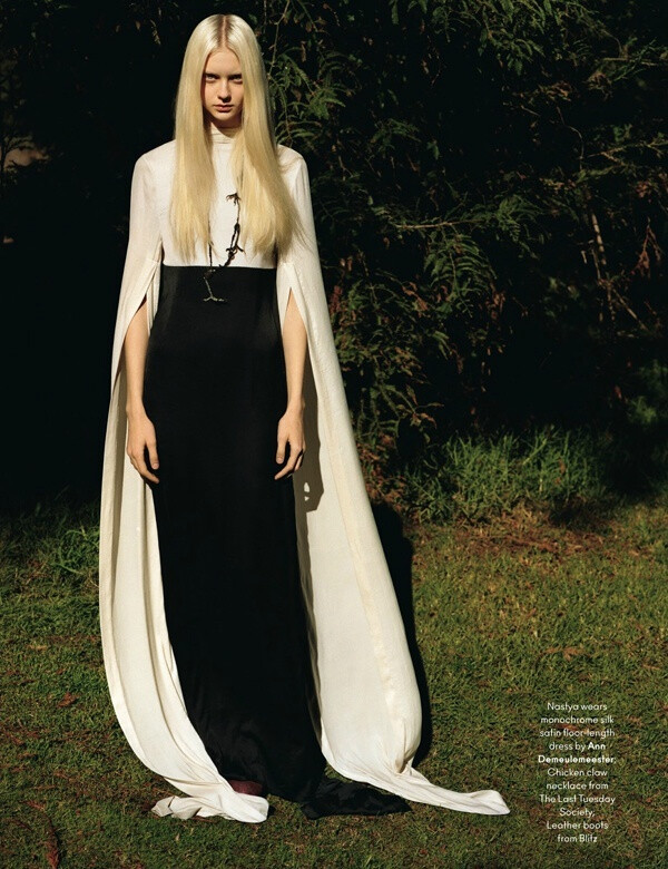 Nastya Kusakina by Alasdair mclellan for AnOther SS 2013