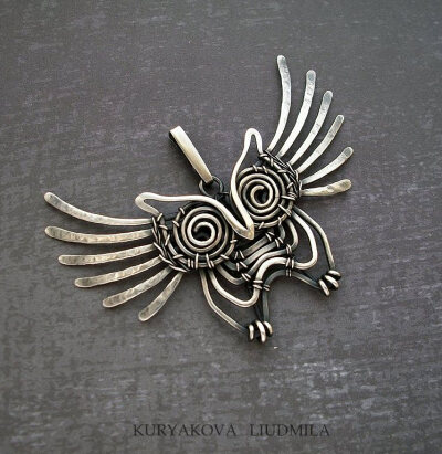 OWL SILVER by KL-WireDream