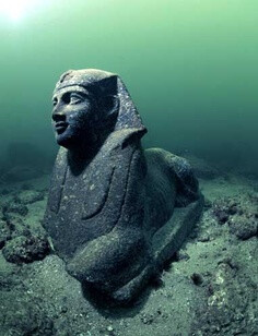 This is more exciting than titanic for me - would be fun to go diving here. Cleopatra’s Kingdom, Alexandria, Egypt ~ Lost for 1,600 years, the royal quarters of Cleopatra were discovered off the shores of Alexandria.