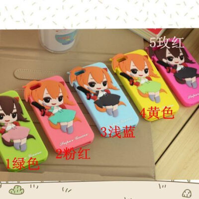 天天酷跑猫小萌3D立体iPhone5/5S手机壳iPhone4/4S硅胶手机套-