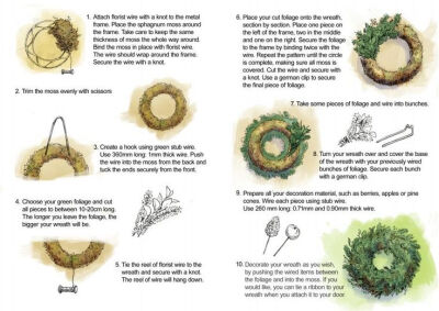 Making a wreath | Zita Elze Flowers