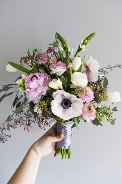 Beautiful purple bouquet