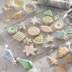 Soft Vanilla Butter Cookies With Pastel Decorating How To...