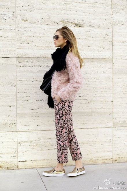 #欧美街拍# #street style# #Chiara Ferragni# 近期着装集1~千变幻化的时尚博主Chiara Ferragni