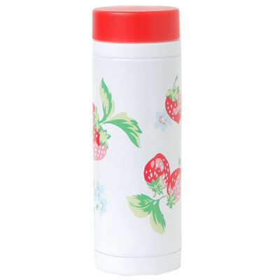 cath kidston泰国专柜正品代购2013春夏款草莓碎花可爱保温杯现货