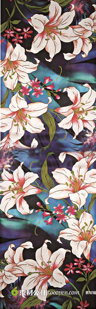 丝巾花卉设计 花之卉摄影背景桌面壁纸图片素材