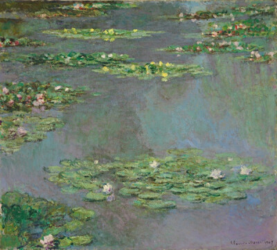 Claude Monet - Nymphéas (W1672), 1905, $43,762,500 (20121107, Christie's NY2594, Lot 41)