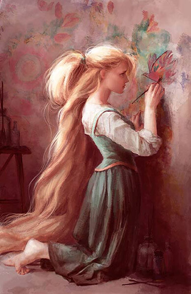 50_tangled_art_character_design_rapunzel_101、魔发奇缘、长发公主、tangled、Character Design