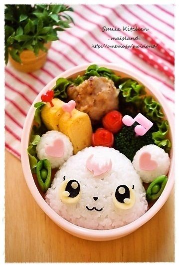 Sanrio bento | Mai's Smile * Kitchen不知道是啥，月兔？便当