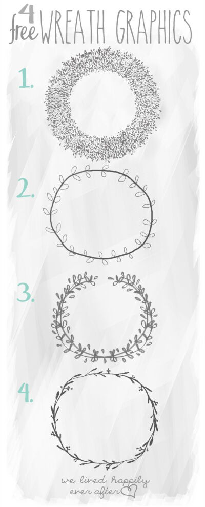 4 Free Wreath Graphics