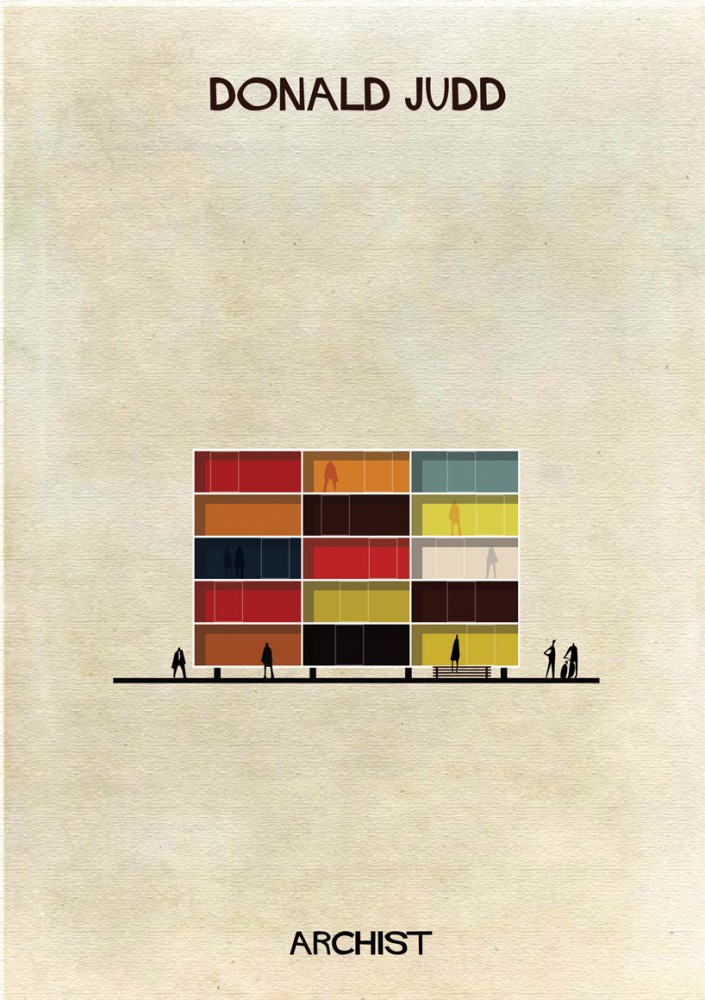 ARCHIST: Illustrations of Famous Art Reimagined as Architecture