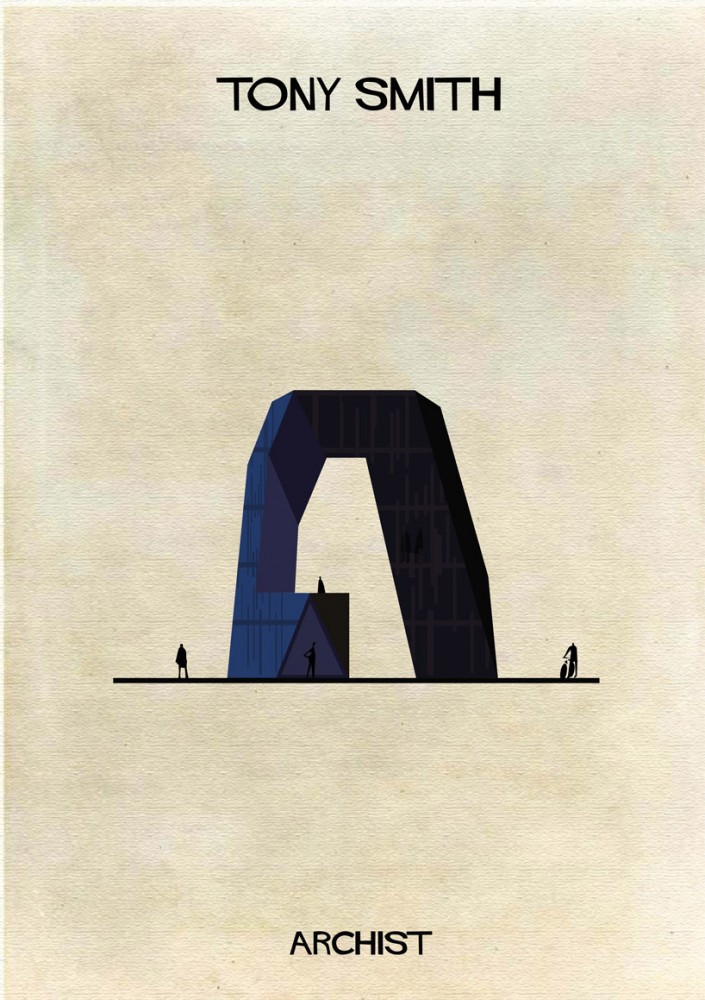 ARCHIST: Illustrations of Famous Art Reimagined as Architecture