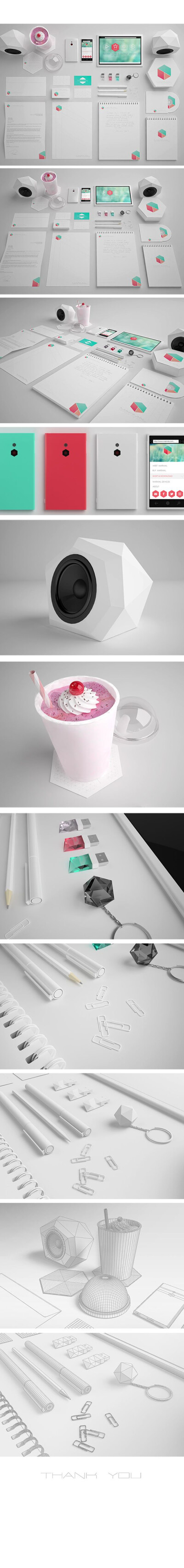 Marmal Brand Identity by Monika Kusheva, via Behance