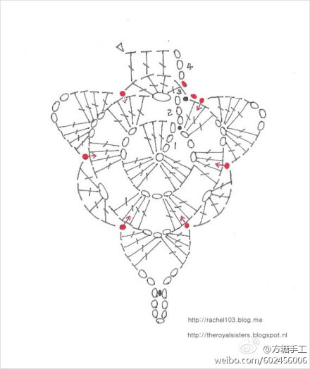 #方糖-crochet#圣诞挂饰。图解