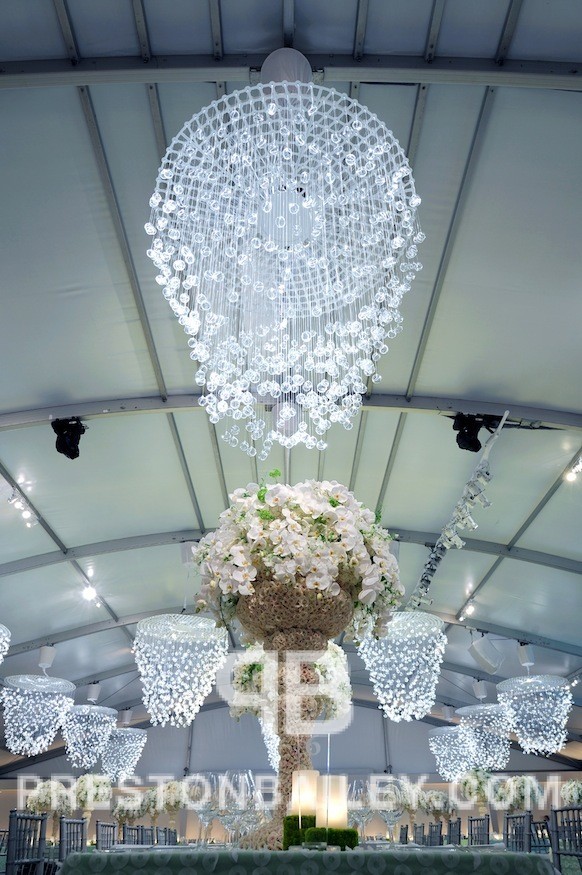 Preston Bailey, Preston Bailey's Blog, Preston Bailey's Bride Ideas, Weddings, Bride Ideas, Captivating Chandeliers on Preston Bailey's Event Ideas