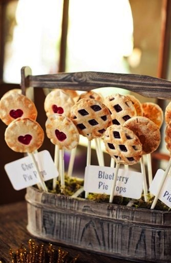 preston bailey, bride ideas, wedding blog, shower, dessert ideas, fall, autumn, pie