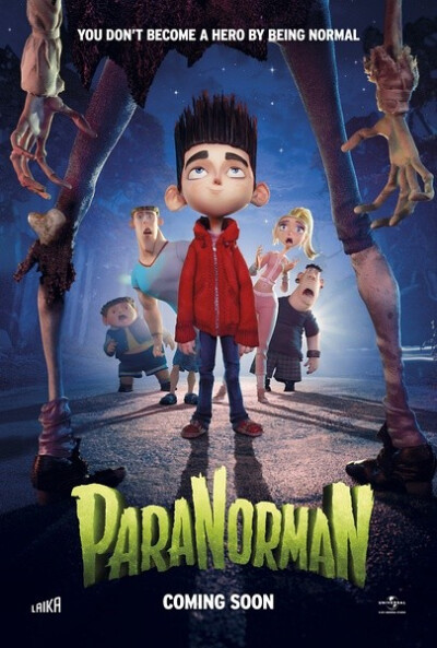 《鬼妈妈》团队打造《通灵男孩诺曼》(ParaNorman)终于来了，这是一部喜剧惊悚片，主角是一个本地男孩，他能够与死人对话，当他所在的城镇因旧世纪的诅咒被僵尸、幽灵、女巫等包围的时候，他用自己的方式去解决危机。…