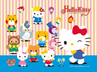 desktop wallpaper hello kitty