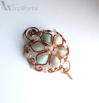 Igloo Brooch by moni77q