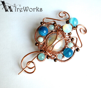 Baroque Winter - the Brooch by moni77q