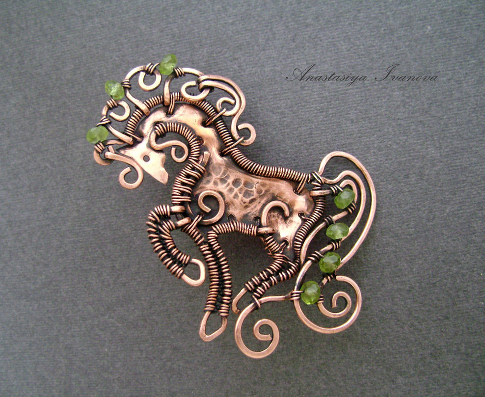 brooch horse2 by nastya-iv83