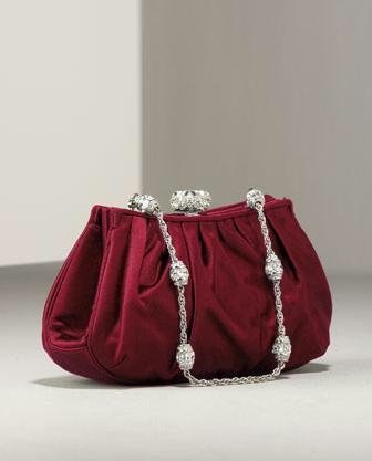 Leiber New Bean Satin Clutch