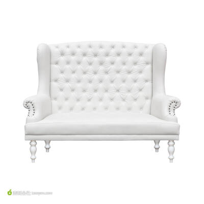 象牙白欧式沙发椅图片高清摄影桌面壁纸图片素材