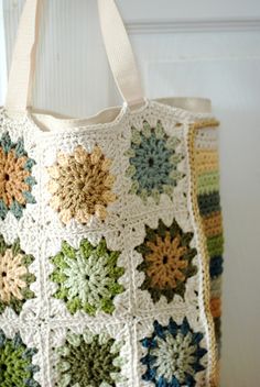 lovely crochet bag