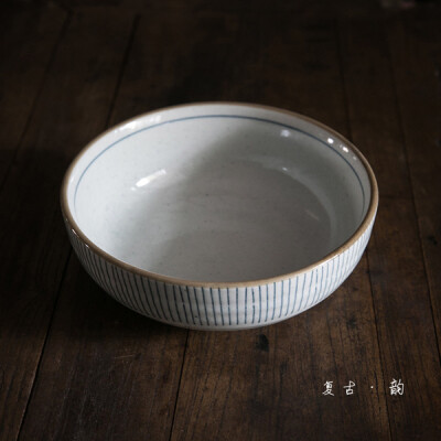 朴质|韩式日式面碗|大碗|特价|外贸|汤碗|色拉沙拉碗|菜碗拉面