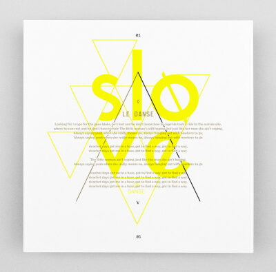 Slove - Album le danse - Les Graphiquants