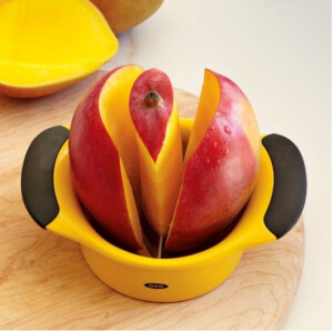 吃芒果神器 芒果分割器 优质不锈钢切果器/芒果切割器/水果分切器