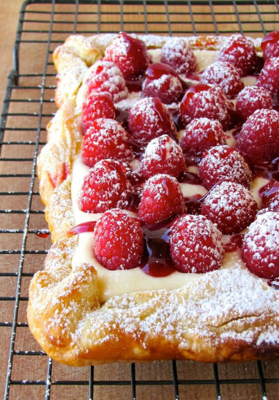 rustic raspberry lemon cheesecake tart