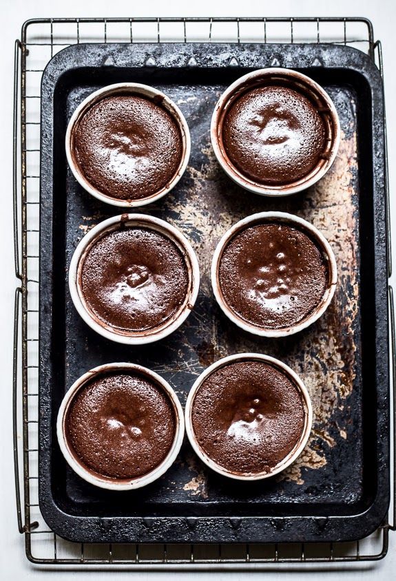 A CUP OF JO: Salted Caramel Molten Chocolate Cakes