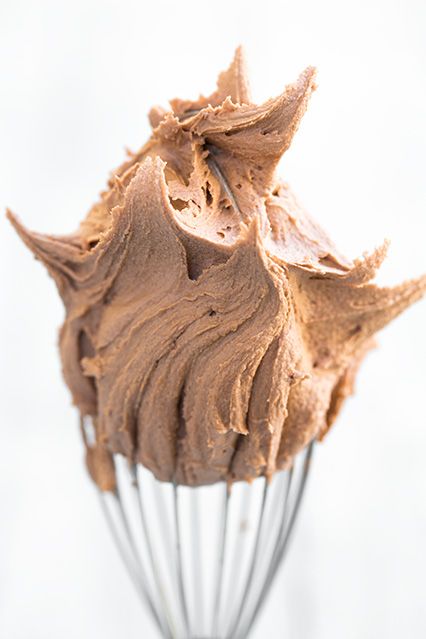 Nutella Buttercream Frosting.