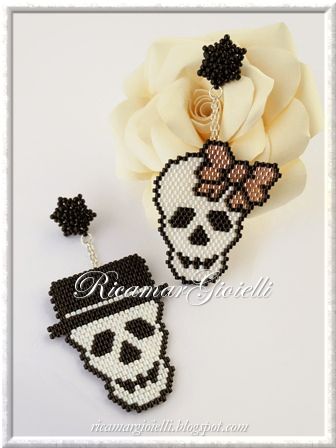 Ricamar Gioielli: TUTORIAL Mr. &amp;amp; Mrs. Skull