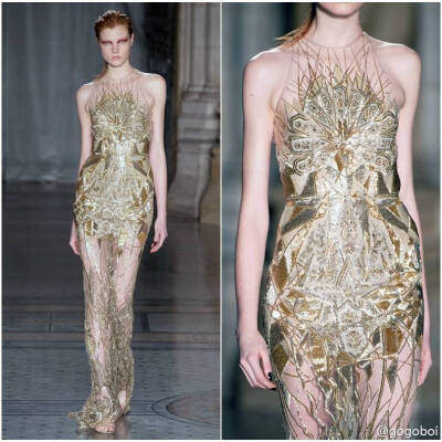 #2014秋冬伦敦时装周# Julien Macdonald 2014秋冬系列